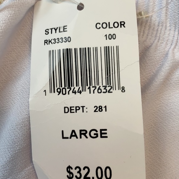 BNWT White Off the Shoulder Top - Picture 13 of 13